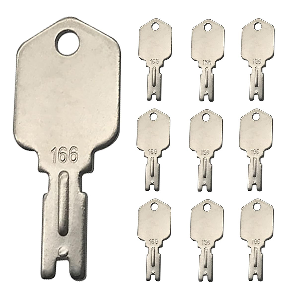 Heavy Equipment Keys Master Set - 166 Forklift Key For Clark Yale