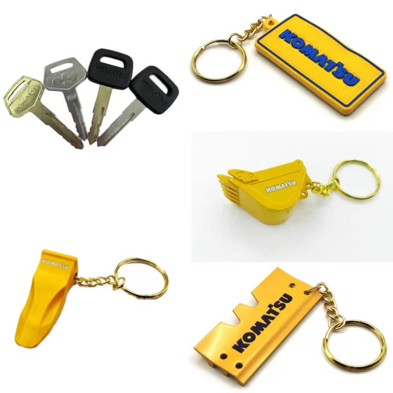 Heavy Equipment Keys Master Set - F0001 For komatsu Keychain PC-7-8 787