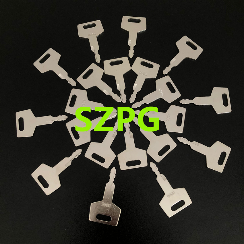 Heavy Equipment Keys Master Set - 5/10/20PCS H806 Key for Takeuchi Excavator