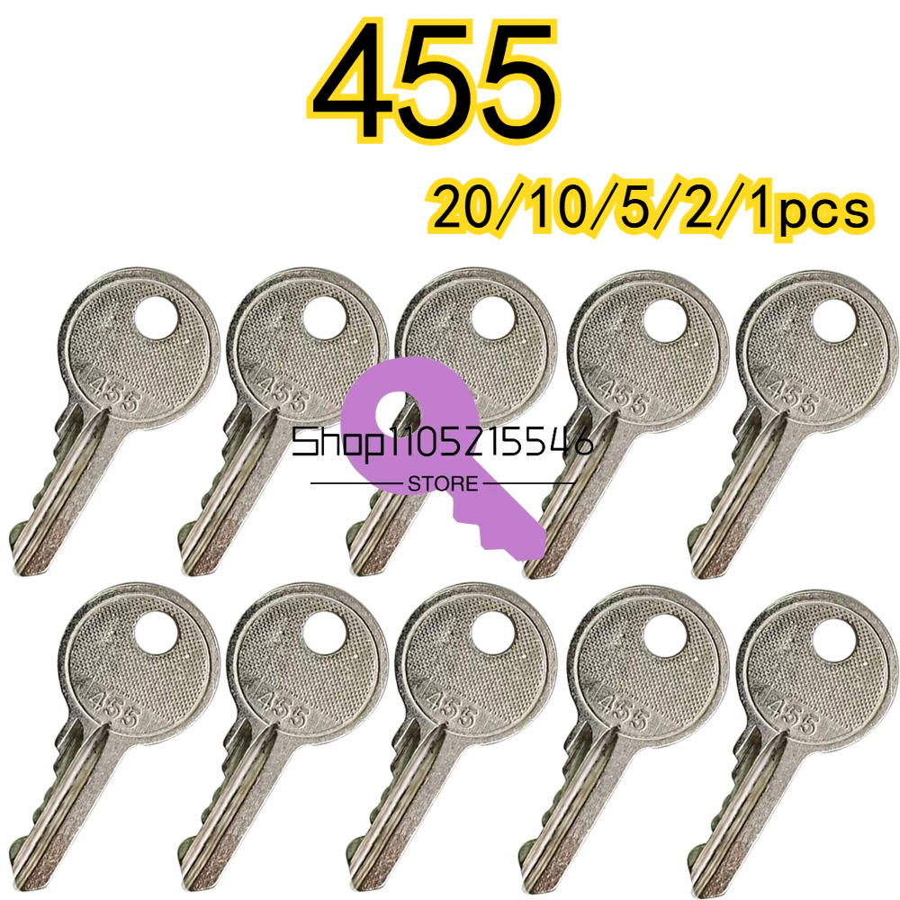 Heavy Equipment Keys Master Set - 20/10/5/2/1pcs New Ignition Switch Key 455