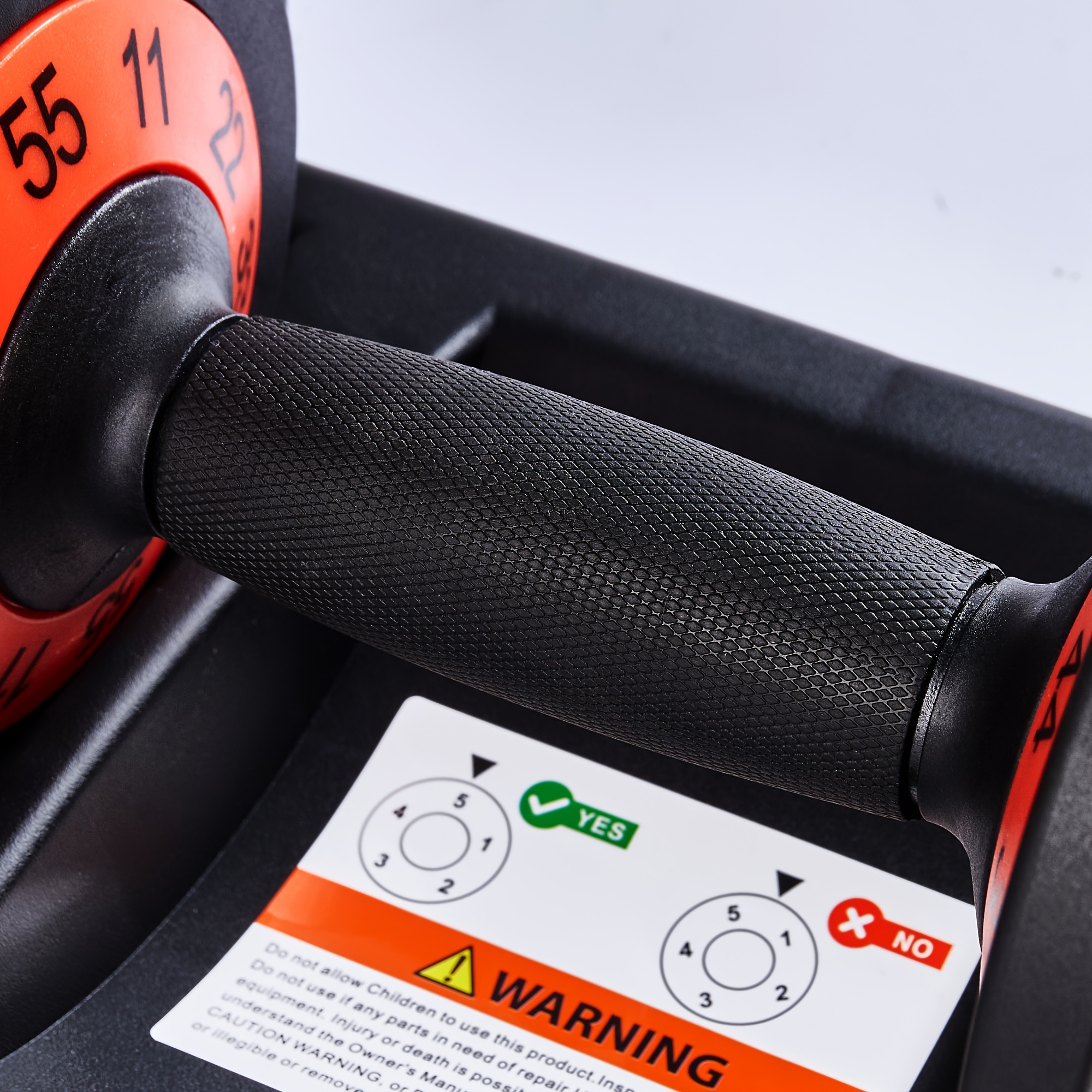 55 Lbs Pair Adjustable Dumbbel - Heavy Equipment China Brand avaliação e preço