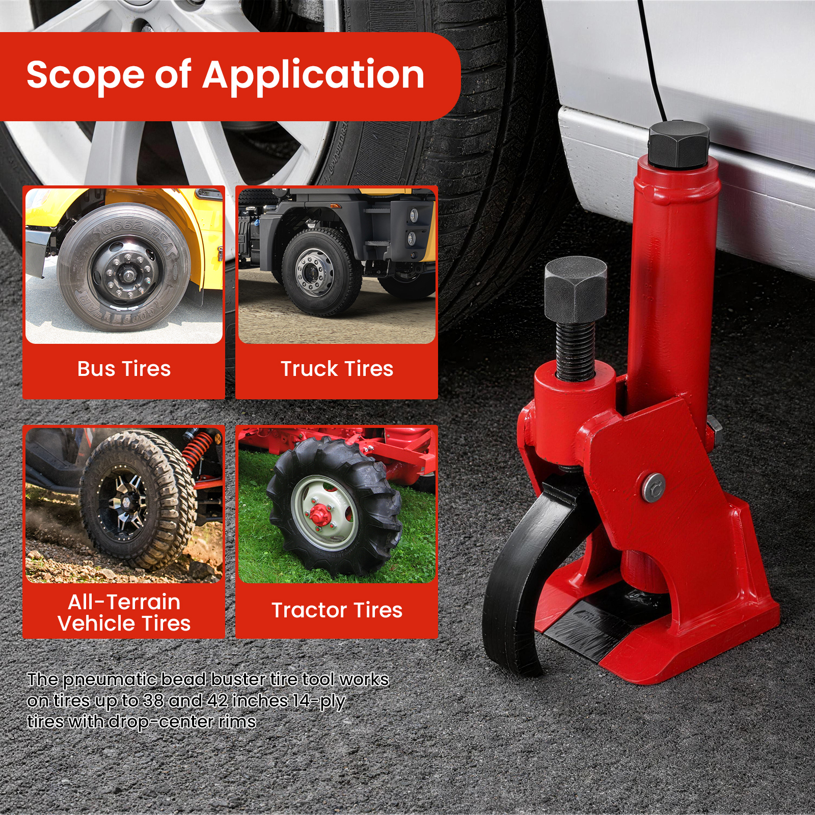 Universal Bead Breaker Tool fo - Heavy Equipment Breaker avaliação e preço