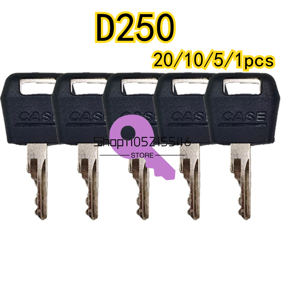 20/10/5/1pcs for Case Skid Loa - Heavy Equipment Keys Master Set avaliação e preço