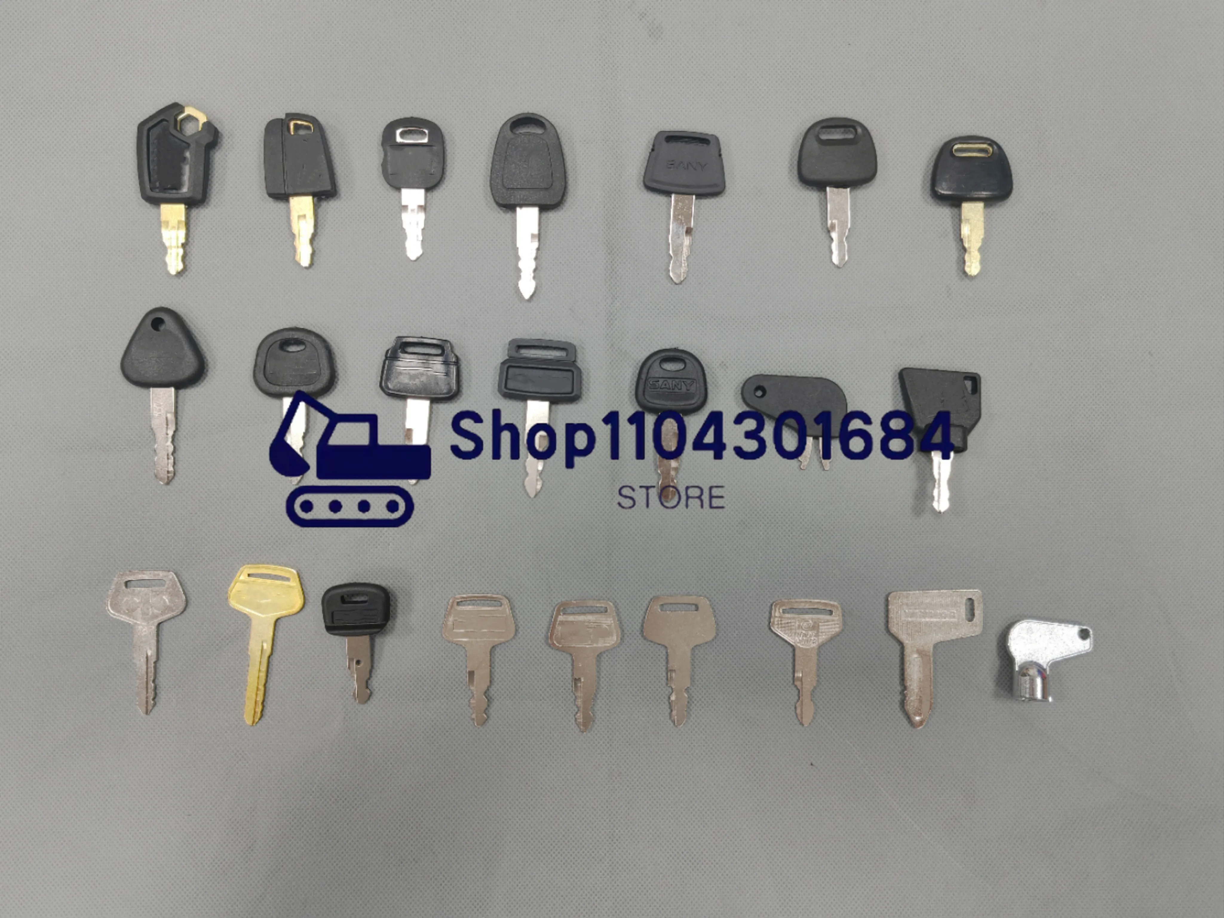 10/23/43PCS KEY SET Master Key - Heavy Equipment Keys Master Set avaliação e preço