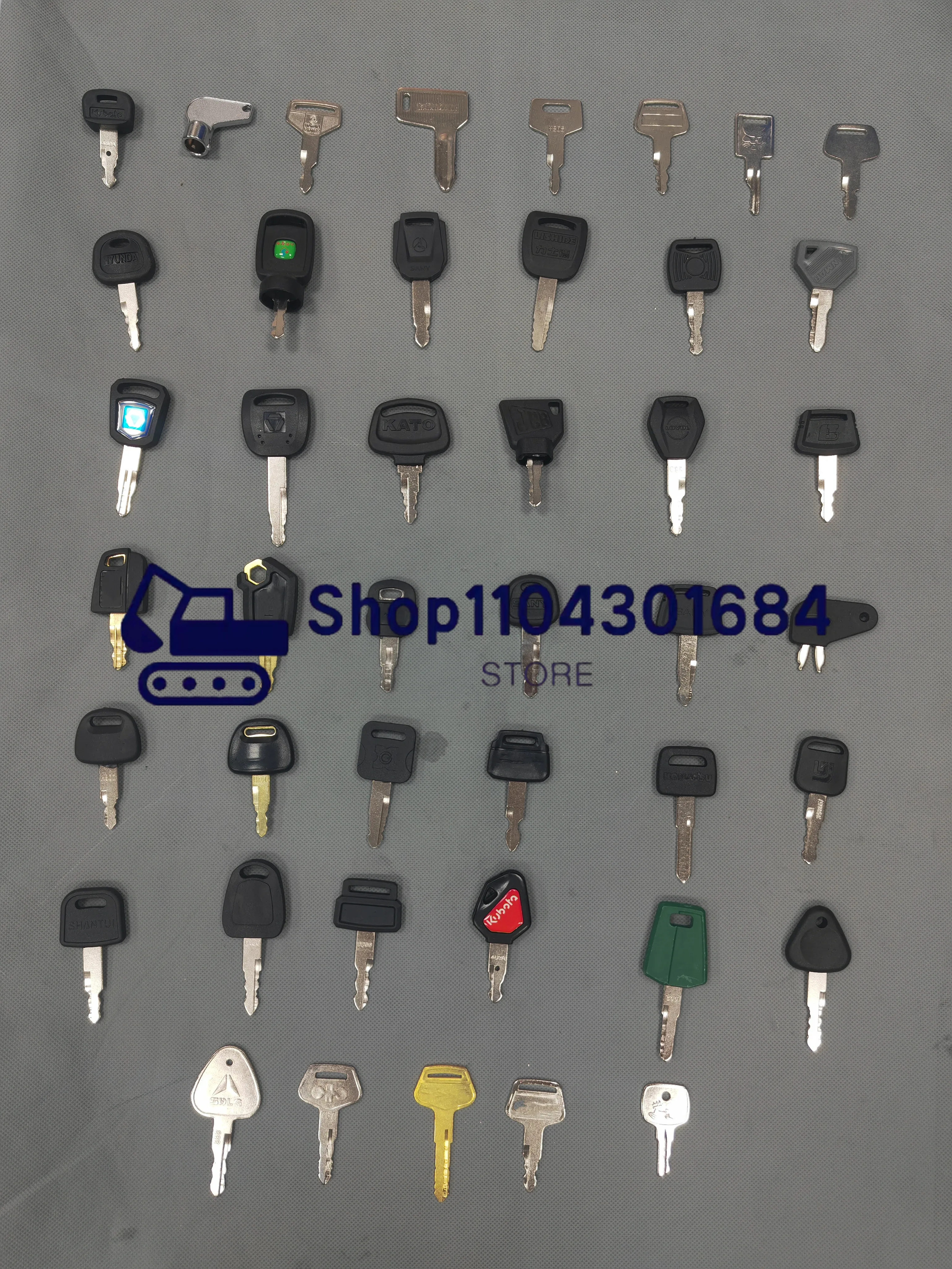 10/23/43PCS KEY SET Master Key - Heavy Equipment Keys Master Set avaliação e preço