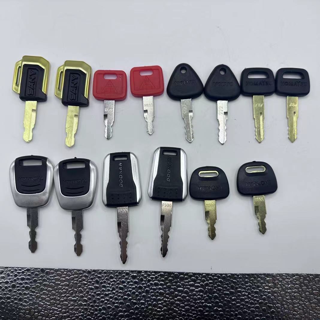14pcs excavator keys  For Sany - Heavy Equipment Keys Master Set avaliação e preço