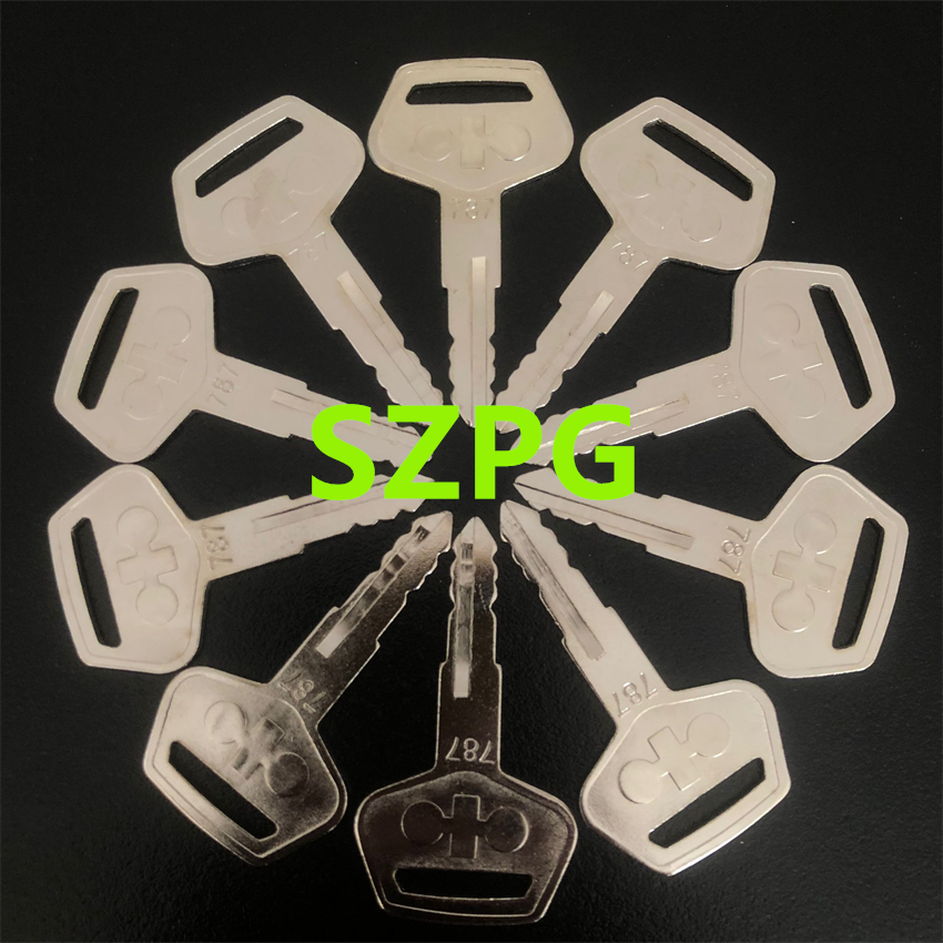 5/10/20PCS 787 Ignition Key TR - Heavy Equipment Keys Master Set avaliação e preço