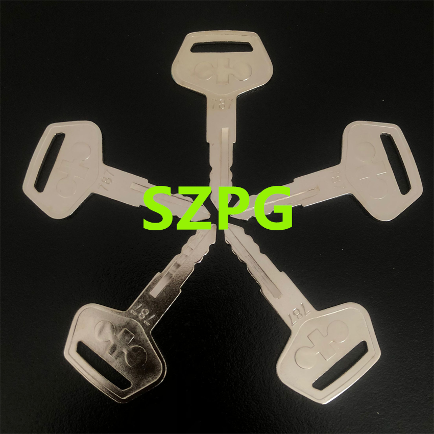 5/10/20PCS 787 Ignition Key TR - Heavy Equipment Keys Master Set avaliação e preço