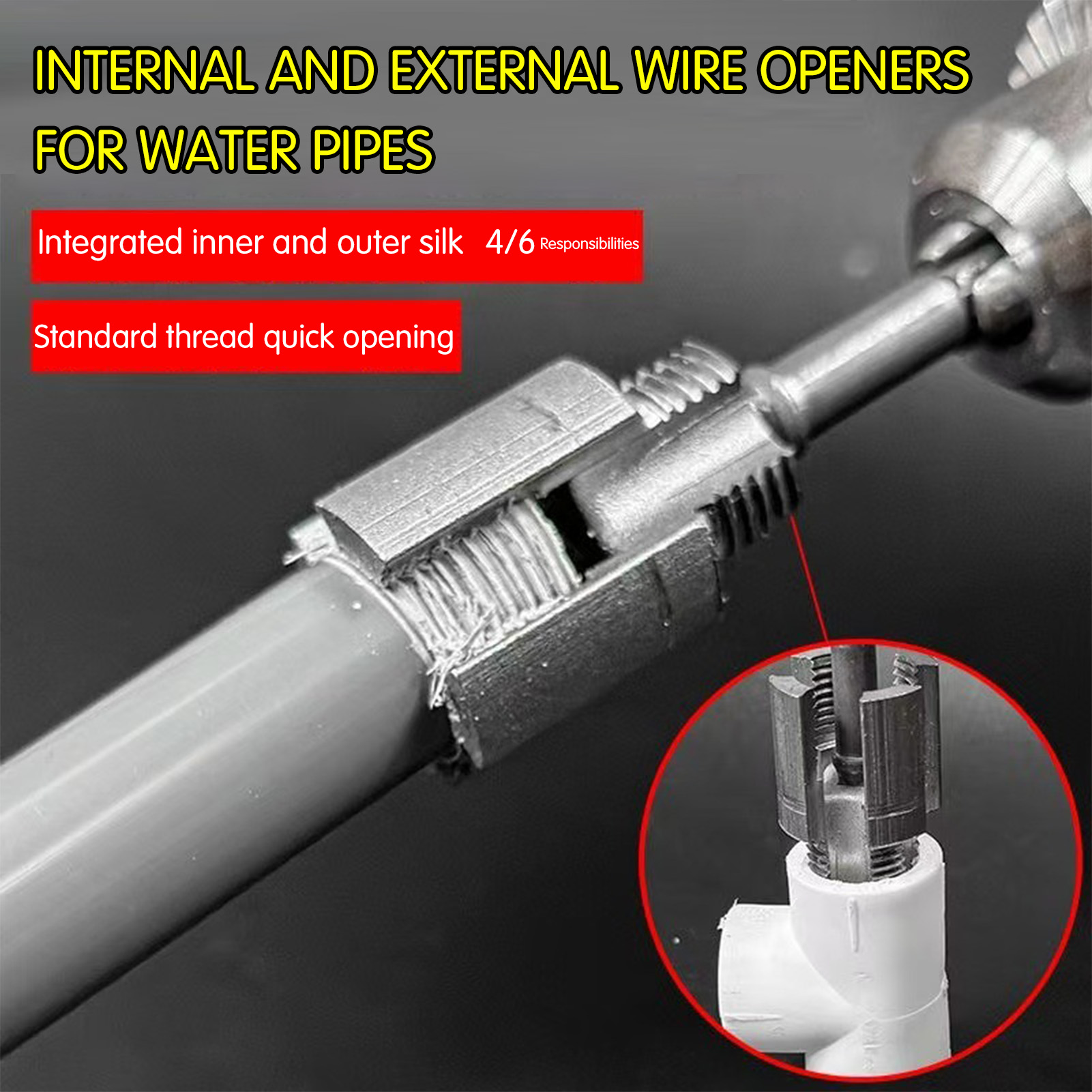 Portable PVC Pipe Threader Too - Pipe Threading Machine avaliação e preço