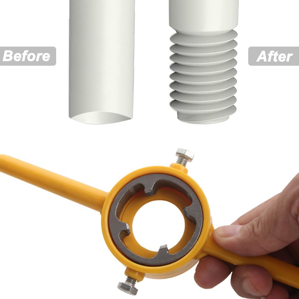 6pcs PVC Plastic Water Pipe Th - Pipe Threading Machine avaliação e preço