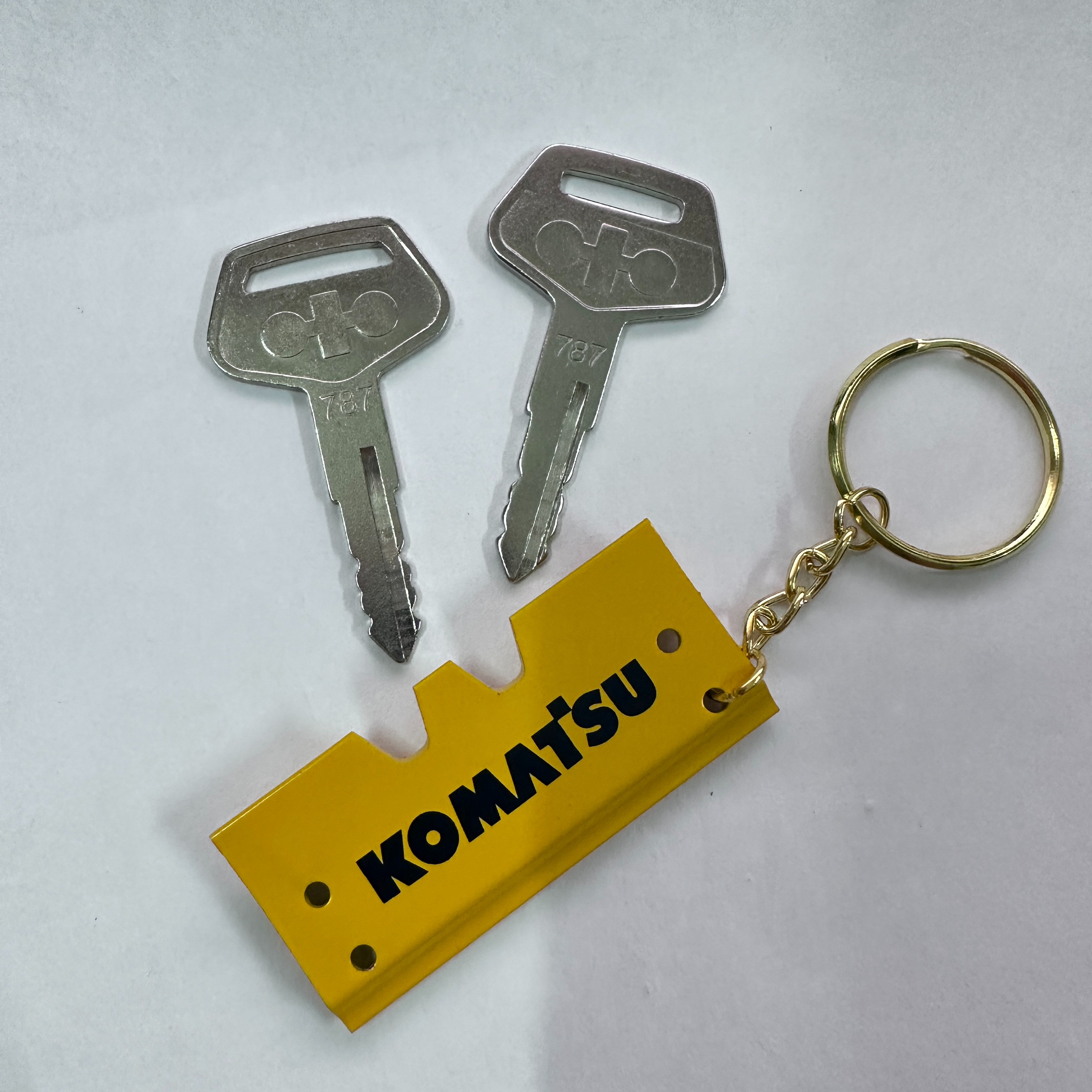 F0001 For komatsu Keychain PC- - Heavy Equipment Keys Master Set avaliação e preço