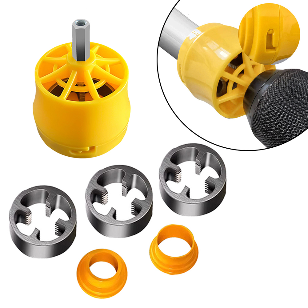 PVC Pipe Threader Kit With 1/2 - Pipe Threading Machine avaliação e preço