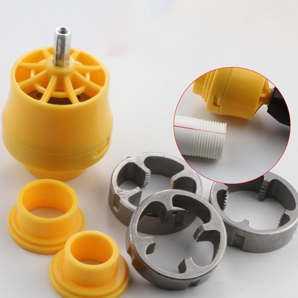 PVC Pipe Threader Kit With 1/2 - Pipe Threading Machine avaliação e preço
