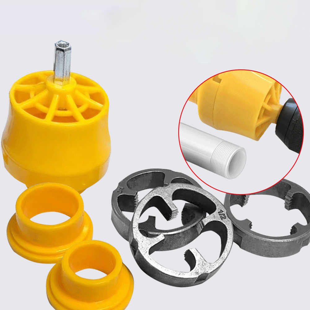 PVC Pipe Threader Kit With 1/2 - Pipe Threading Machine avaliação e preço